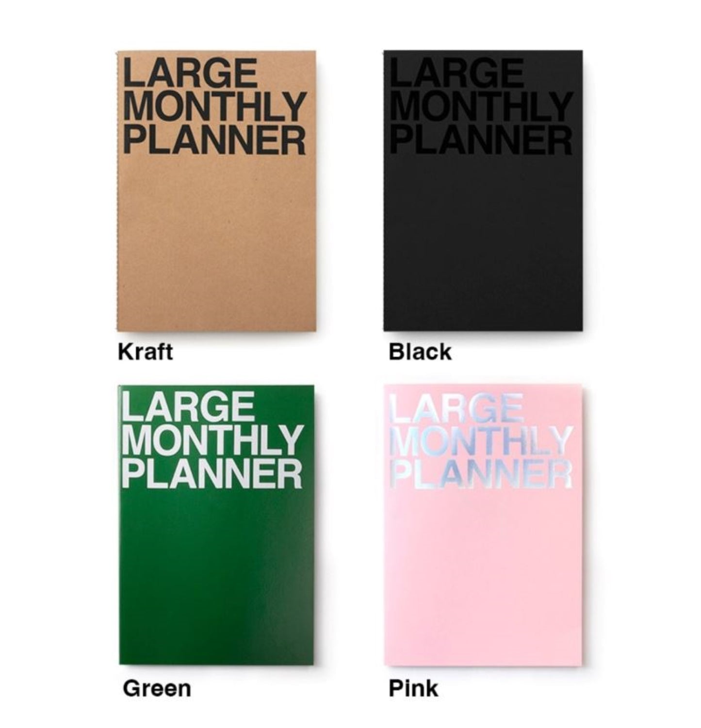 Premium Large Monthly Planner Notebook - ZoocomingTree