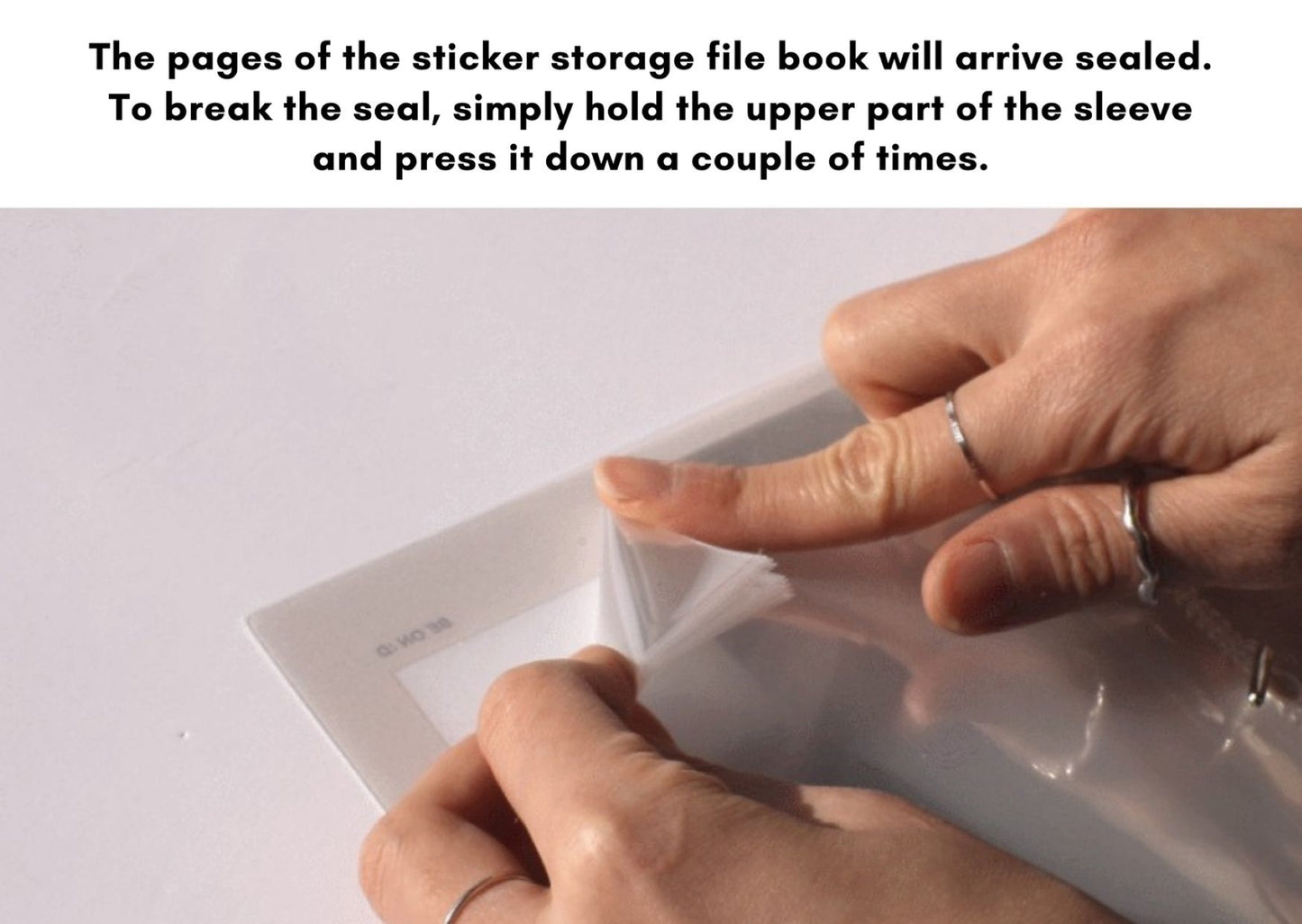 Deco Sticker Storage File Organizer - ZoocomingTree