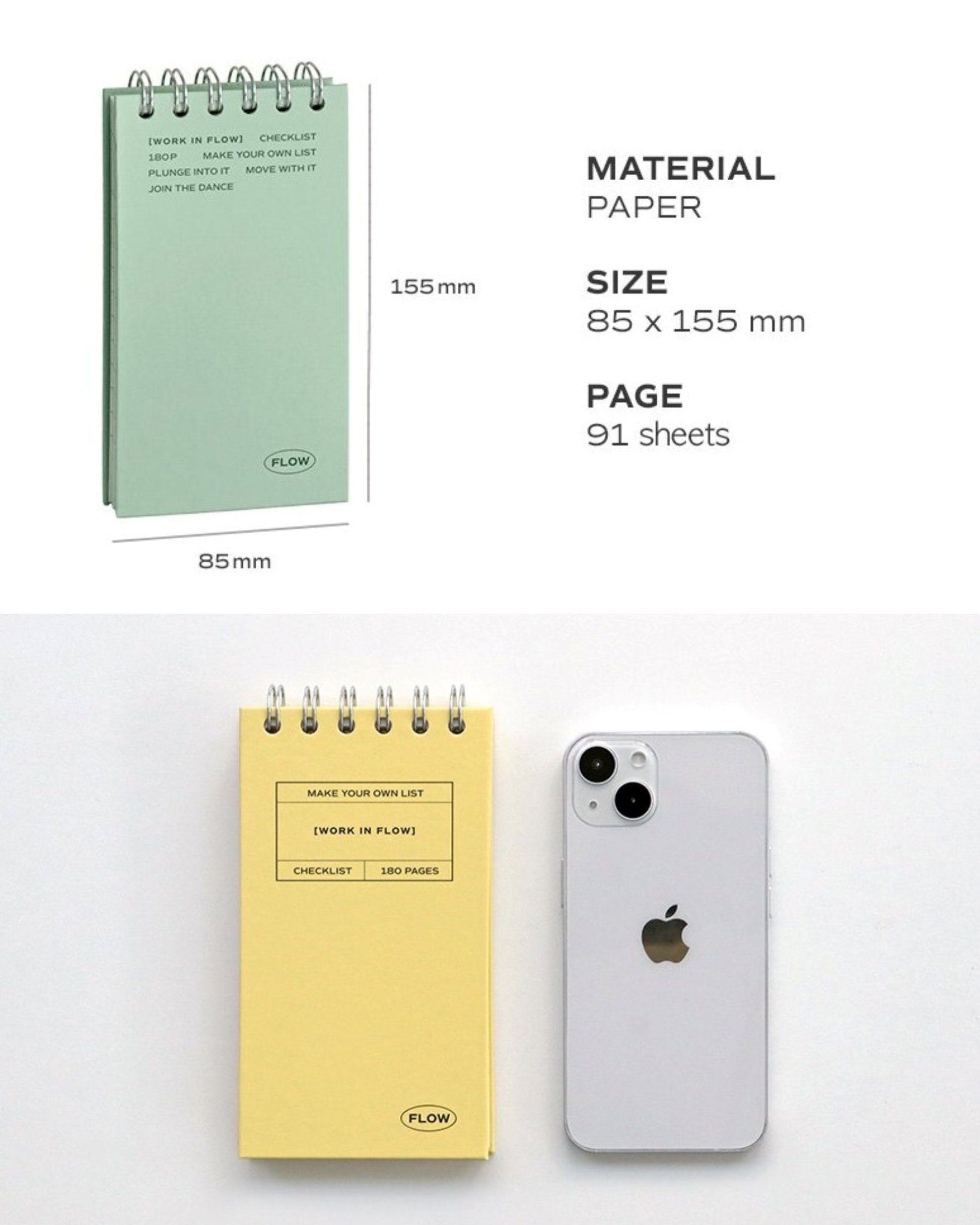 Dairy Compact Checklist Desk Standing Planner - ZoocomingTree