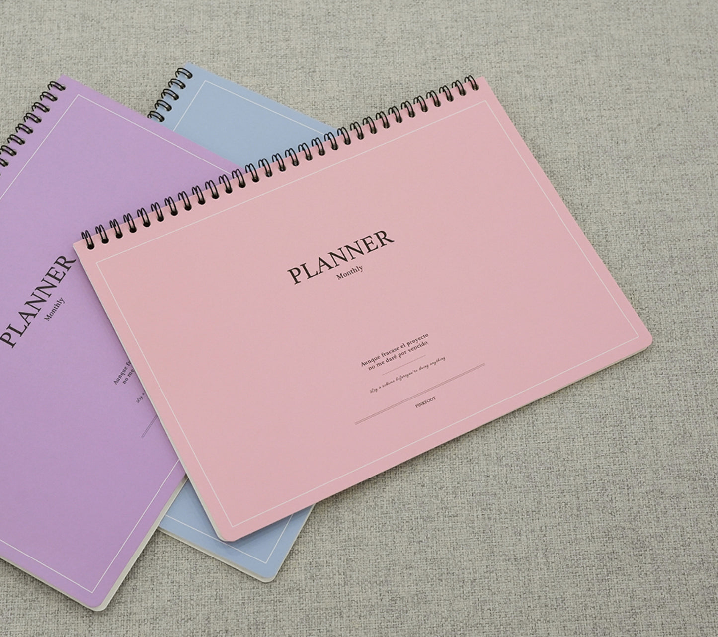 Minimalist Undated Desk Calendar - Simple and Practical - ZoocomingTree