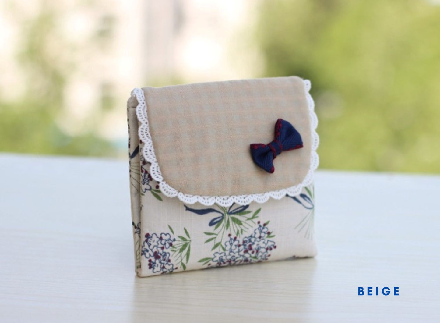 Cotton Ribbon Feminine Pouch - ZoocomingTree