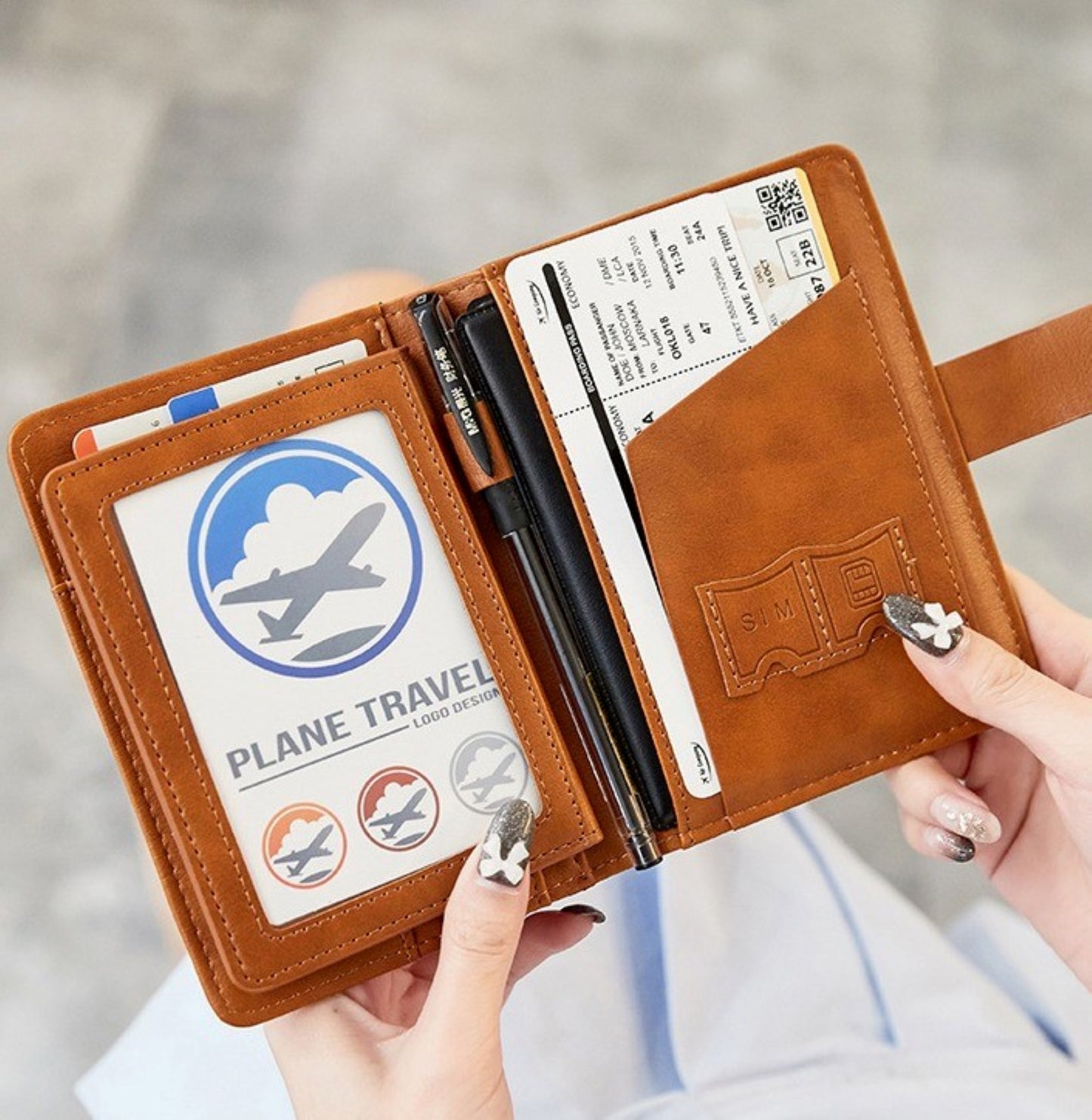 Comfy Passport Cover Wallet - ZoocomingTree