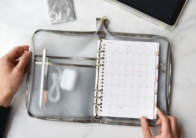 Air Mono Mesh A5 6 Ring Color Binder