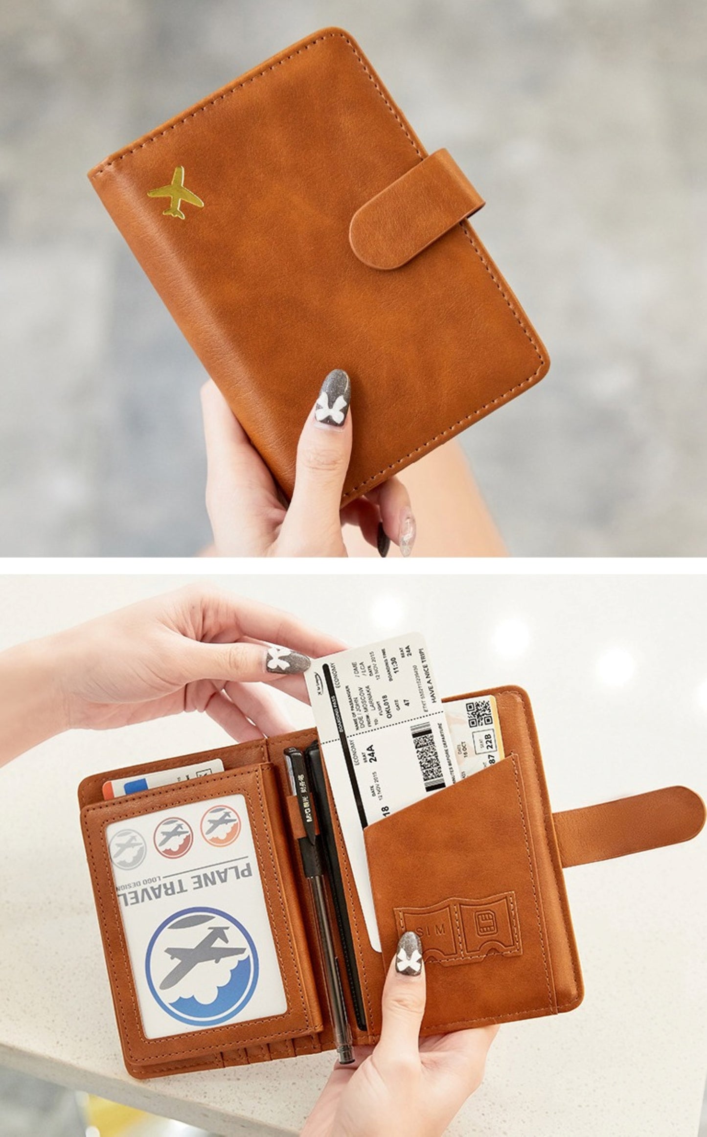 Comfy Passport Cover Wallet - ZoocomingTree