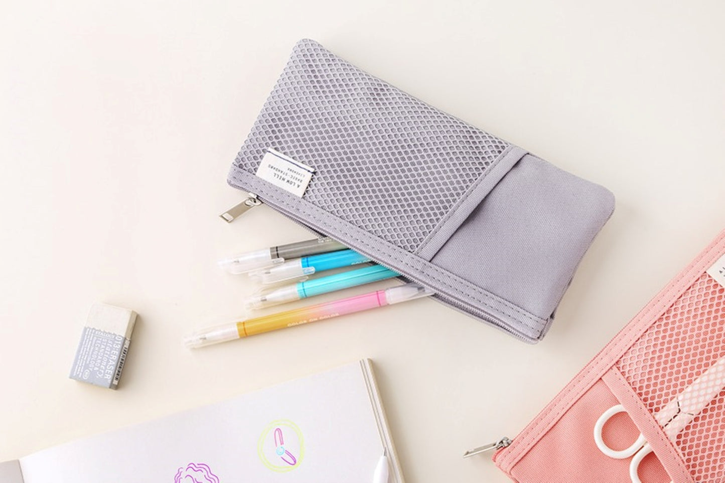 Mesh Pocket Zipper Travel Pouch - ZoocomingTree