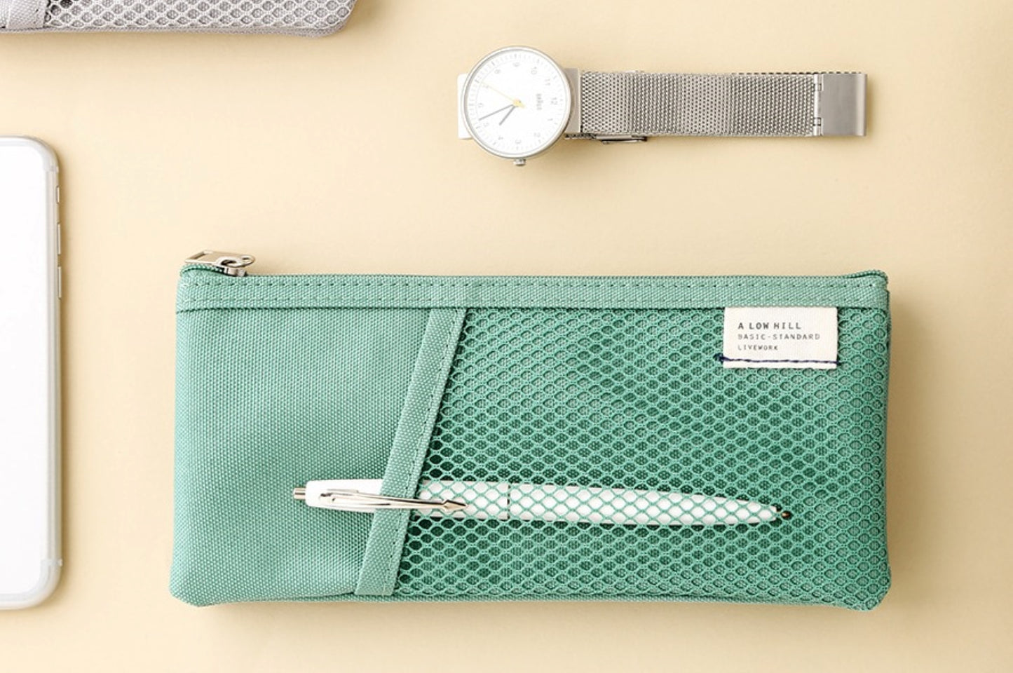Mesh Pocket Zipper Travel Pouch - ZoocomingTree