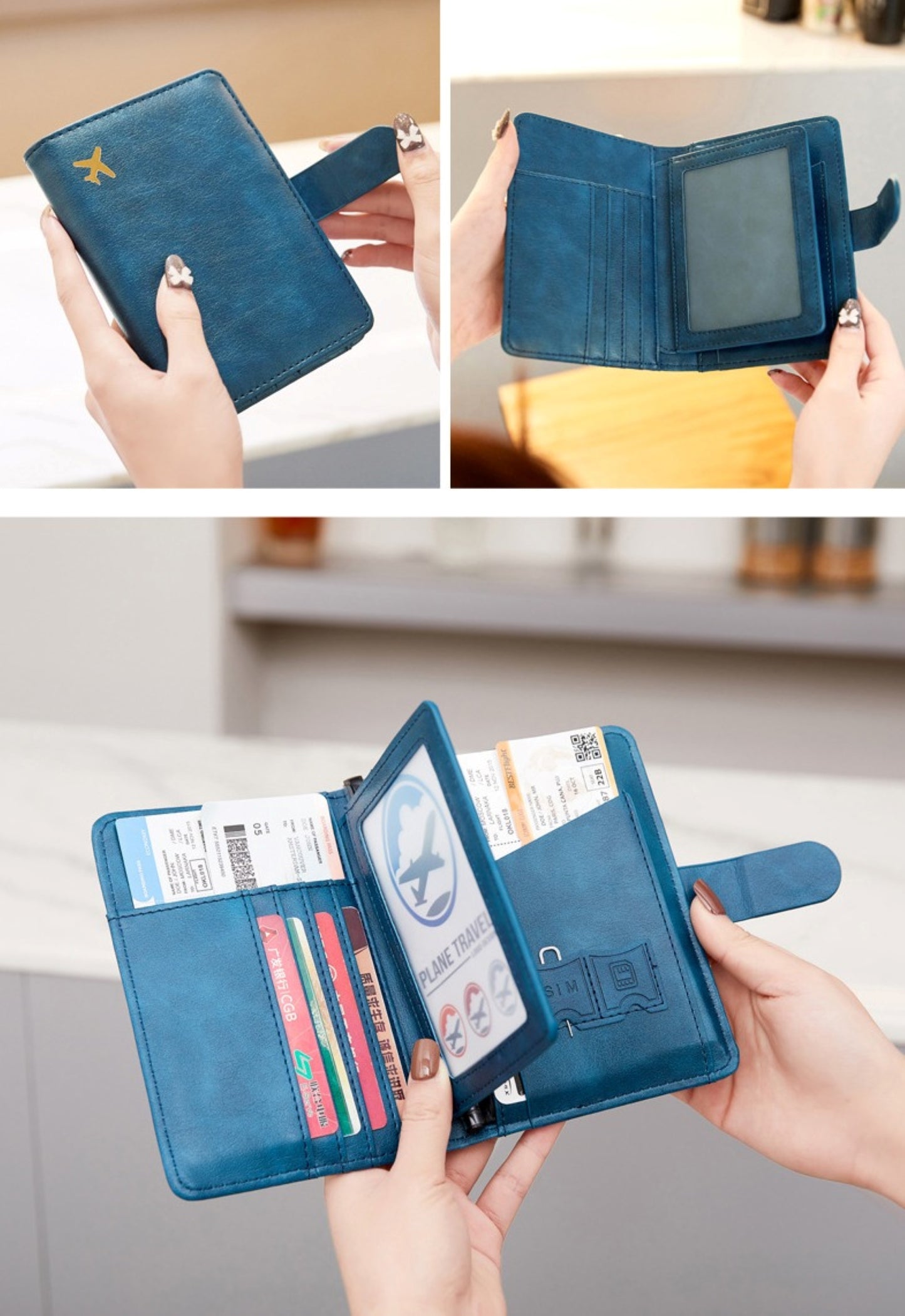 Comfy Passport Cover Wallet - ZoocomingTree