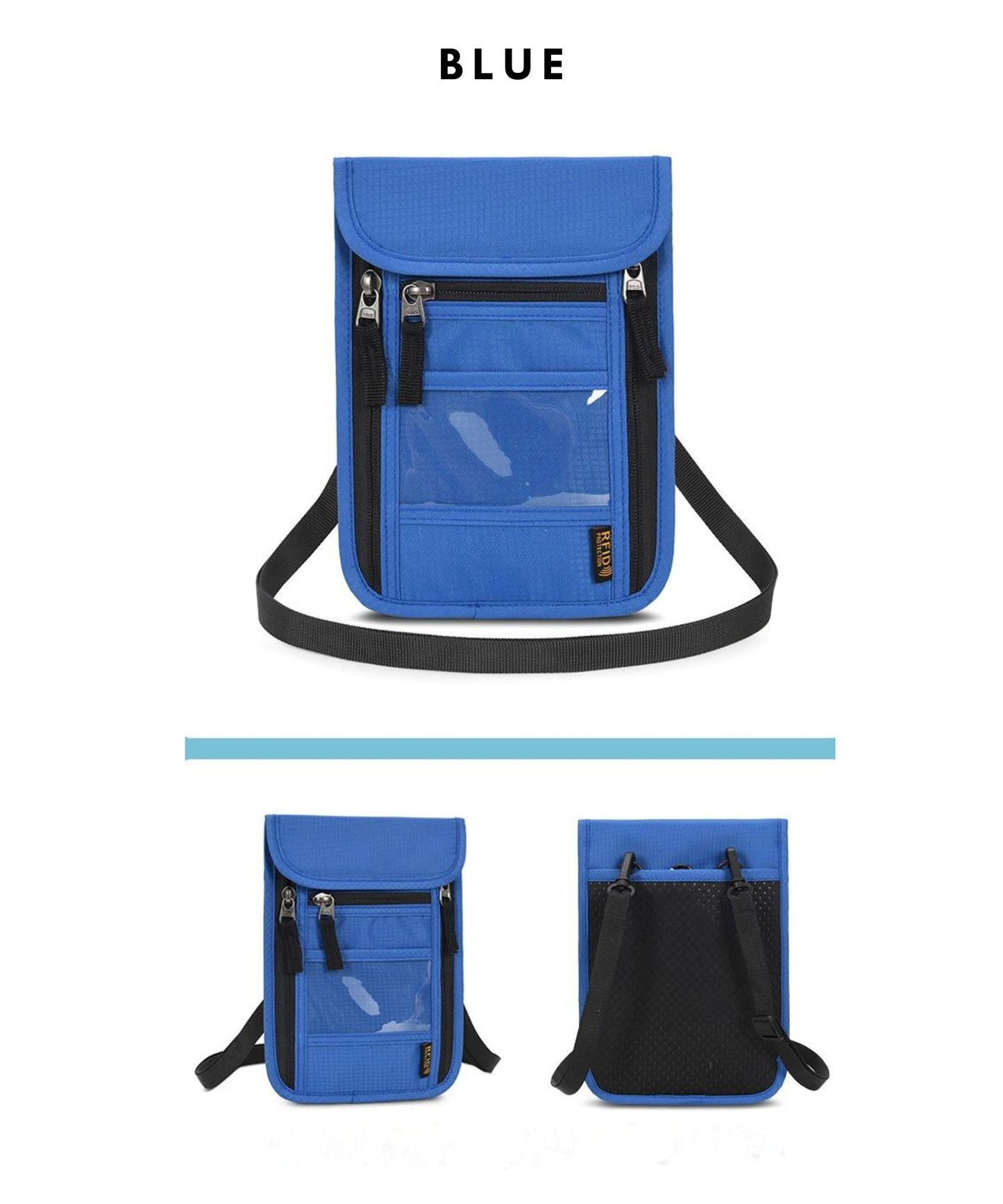 Durable Comfy Color Neck Wallet - ZoocomingTree