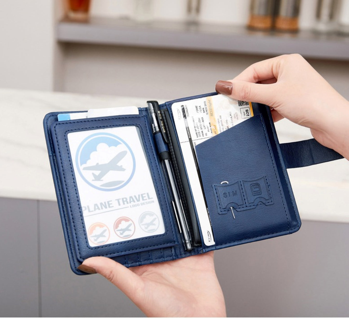 Comfy Passport Cover Wallet - ZoocomingTree