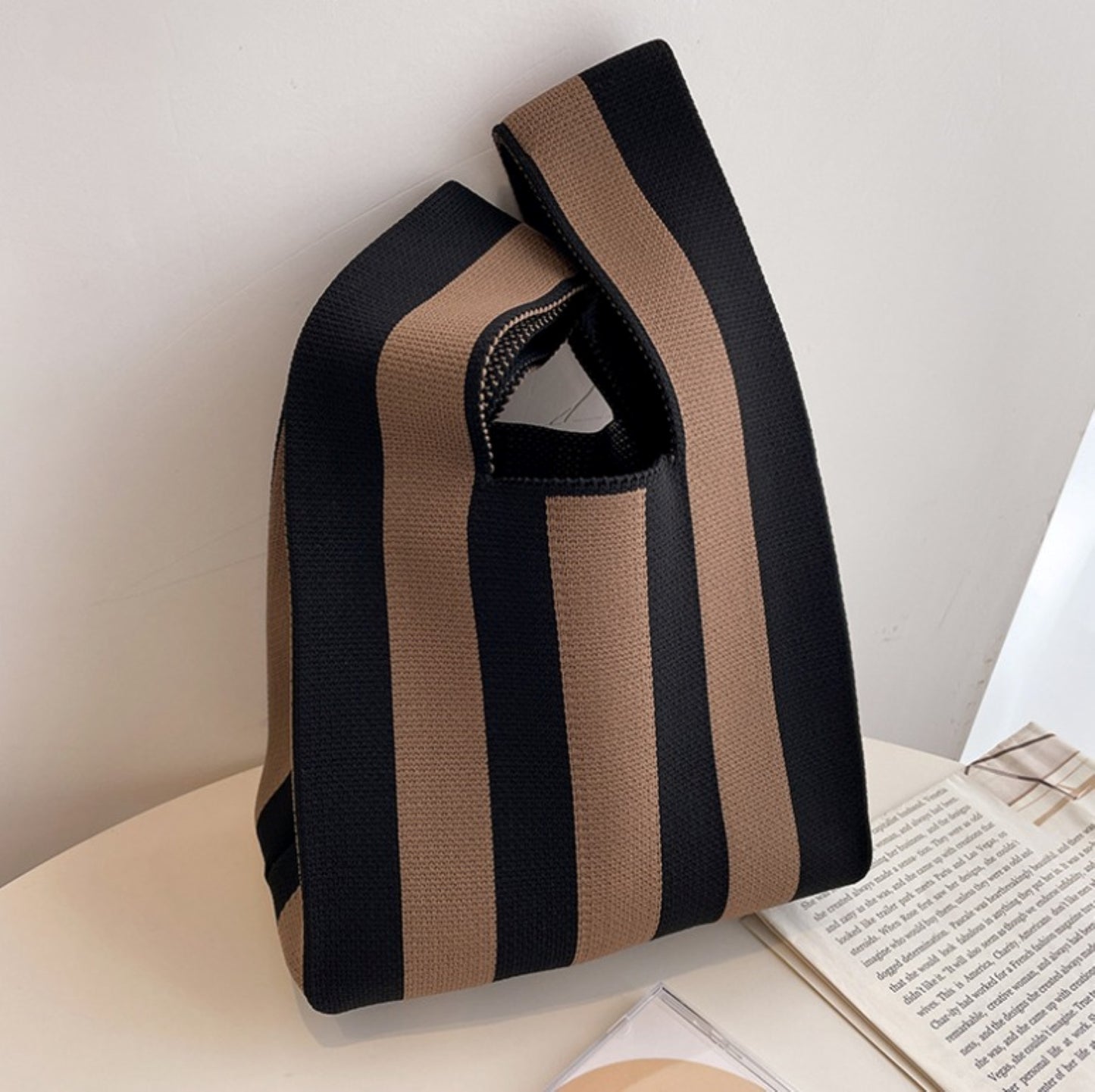 Women Stripe Knot Bag - ZoocomingTree