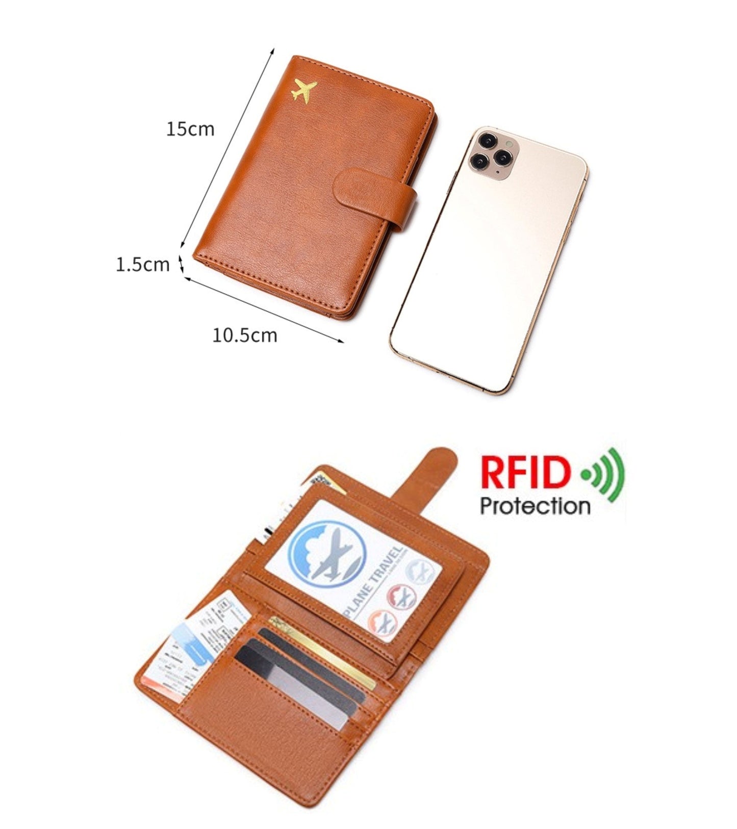Comfy Passport Cover Wallet - ZoocomingTree