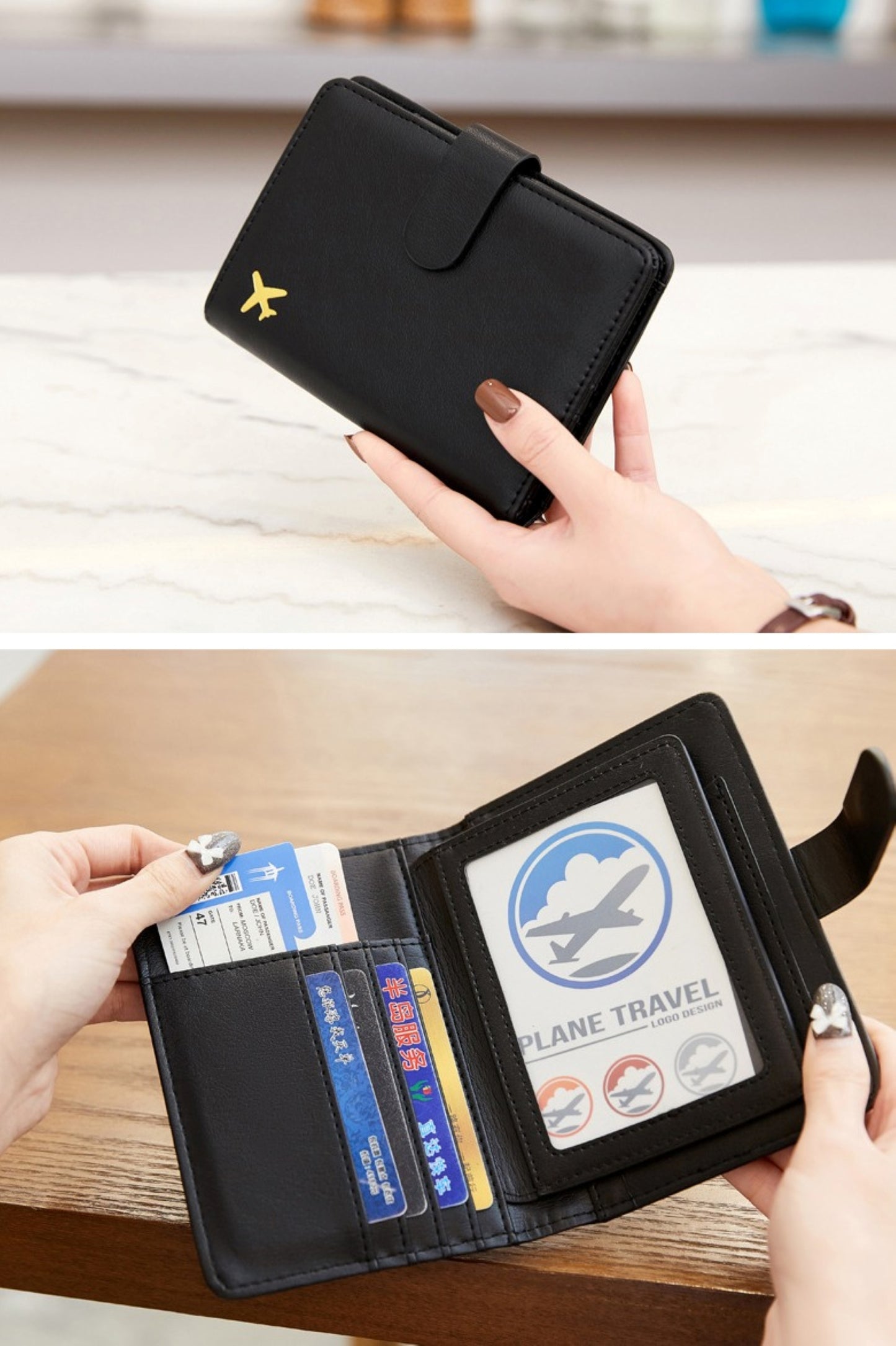Comfy Passport Cover Wallet - ZoocomingTree