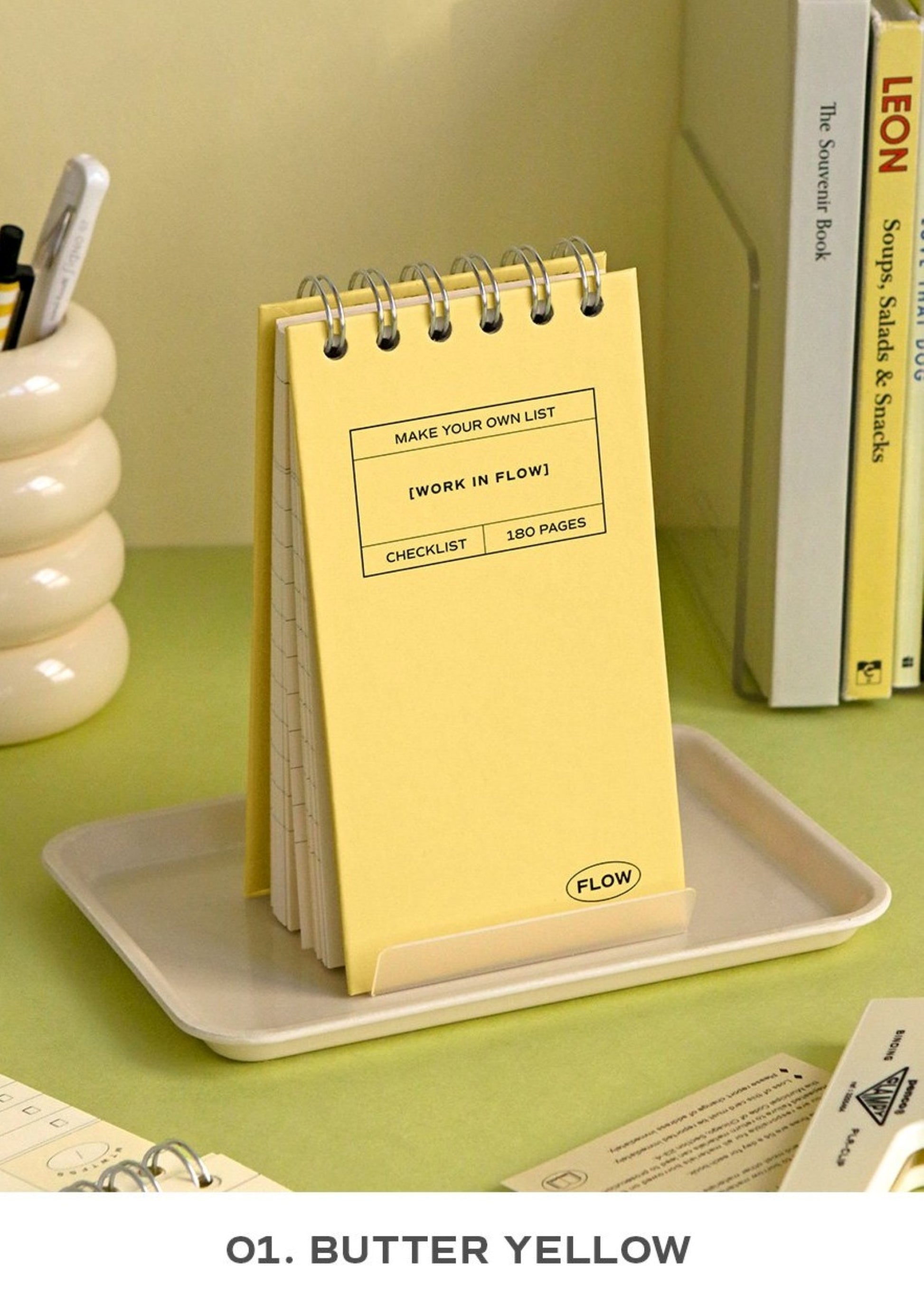 Dairy Compact Checklist Desk Standing Planner - ZoocomingTree