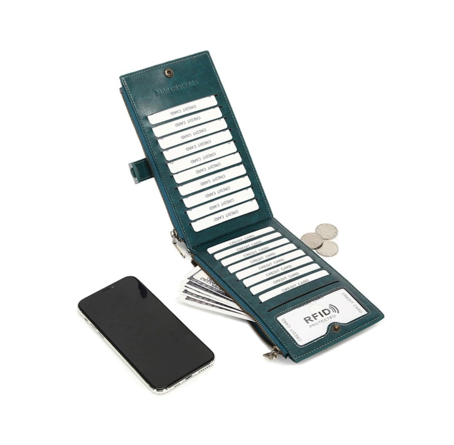 Women Long Slim Wallet - ZoocomingTree