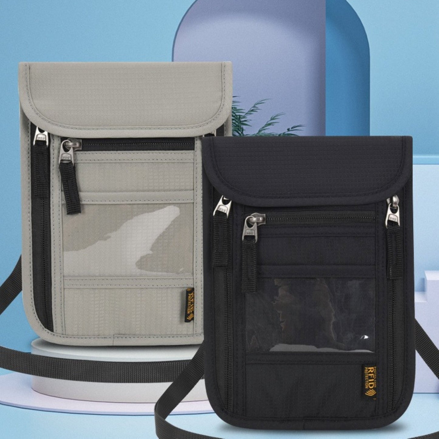 Durable Comfy Color Neck Wallet - ZoocomingTree