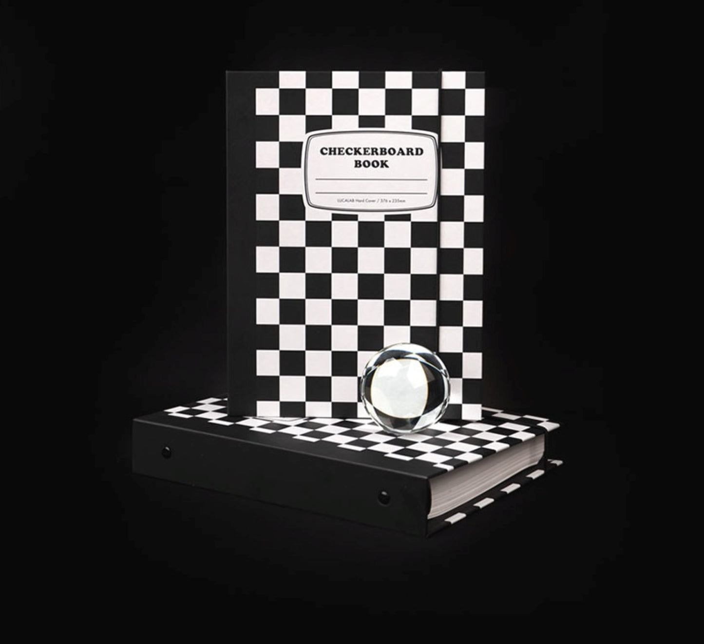 Colorful Checkerboard Hard Cover A5 6 Ring Binder - ZoocomingTree