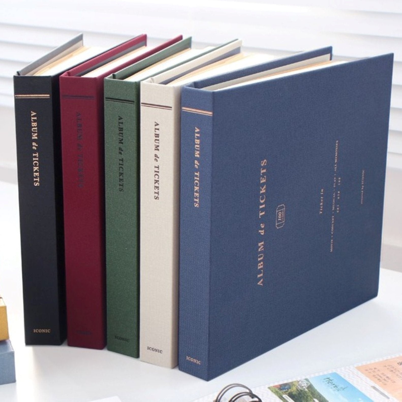 Vivid Color Ticket Photo Album – ZoocomingTree