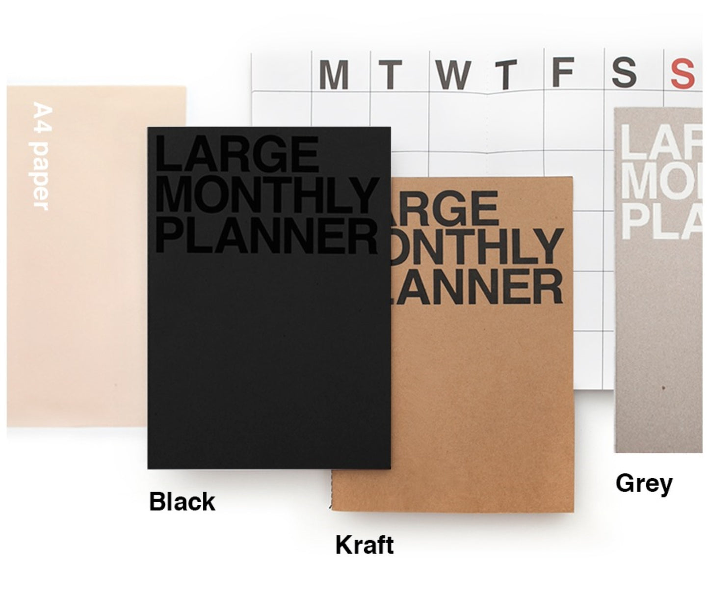 Premium Large Monthly Planner Notebook - ZoocomingTree