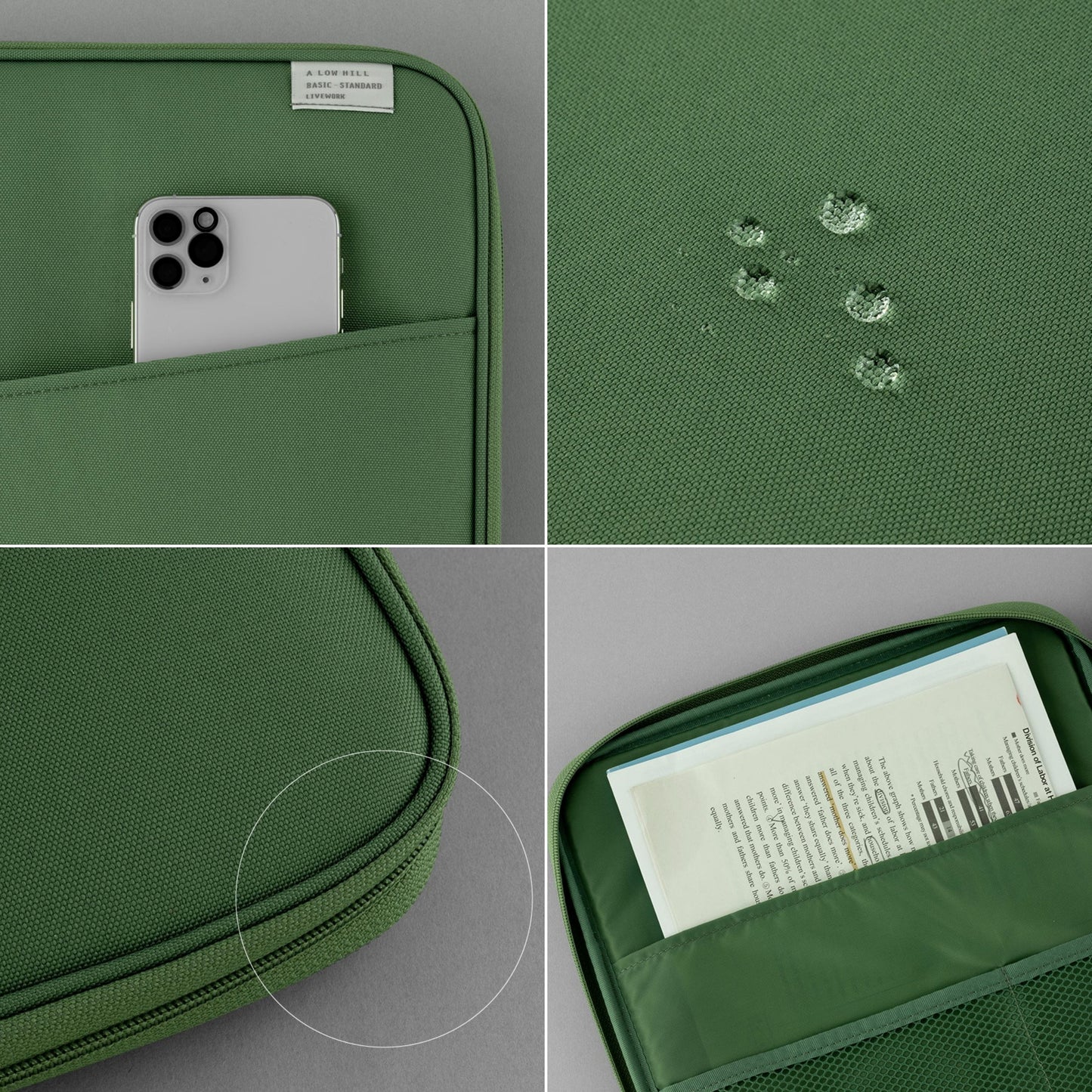 Cordura Laptop Sleeve 15" 16" MacBook Case - ZoocomingTree