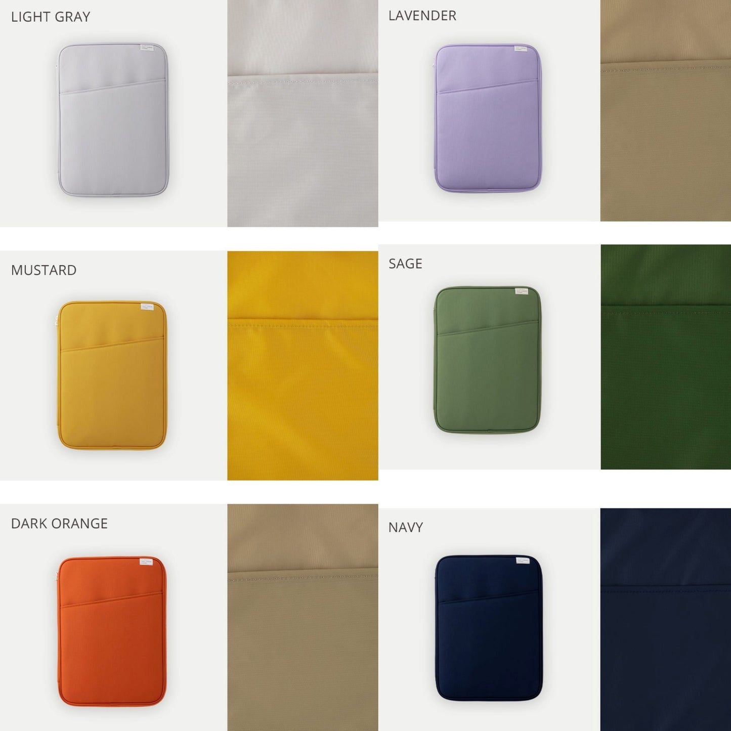 Cordura Laptop Sleeve 15" 16" MacBook Case - ZoocomingTree