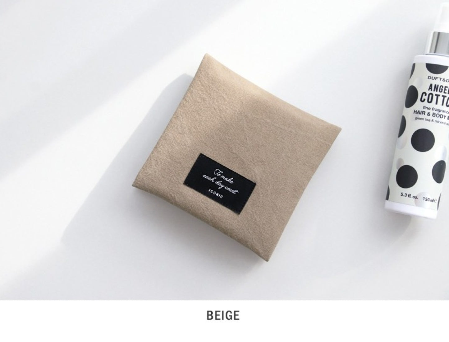 Pastel Color Cotton Sanitary Slim Pouch - ZoocomingTree