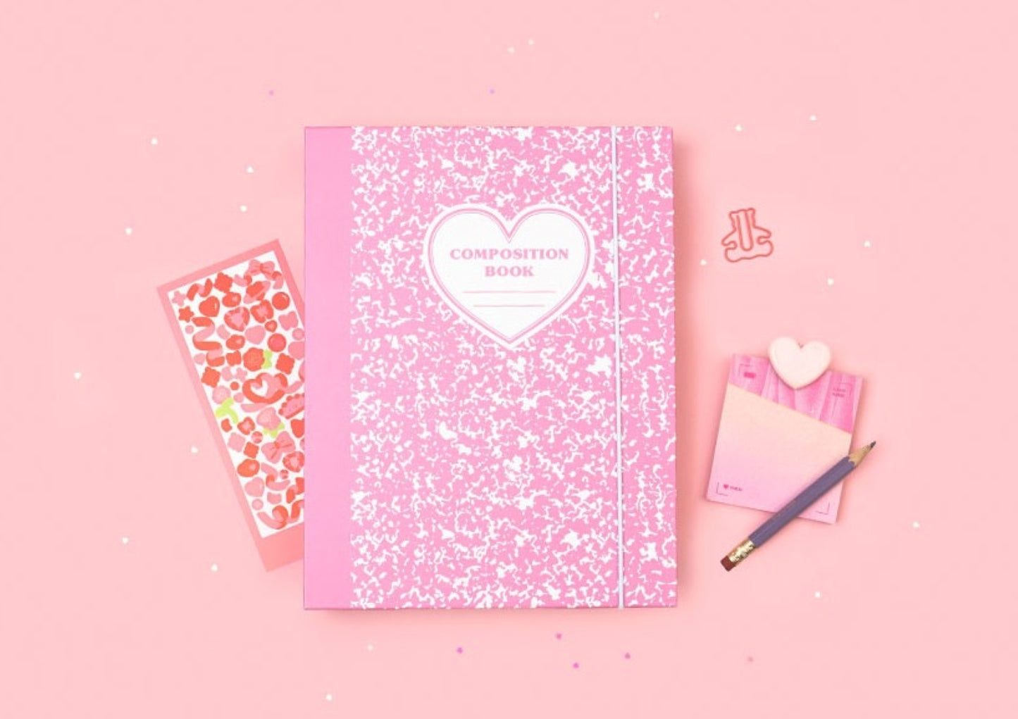 A5 25R Composition Hard Cover Binder - ZoocomingTree