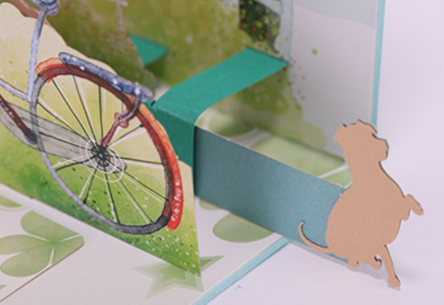 Romantic Engagement 3D Card - ZoocomingTree