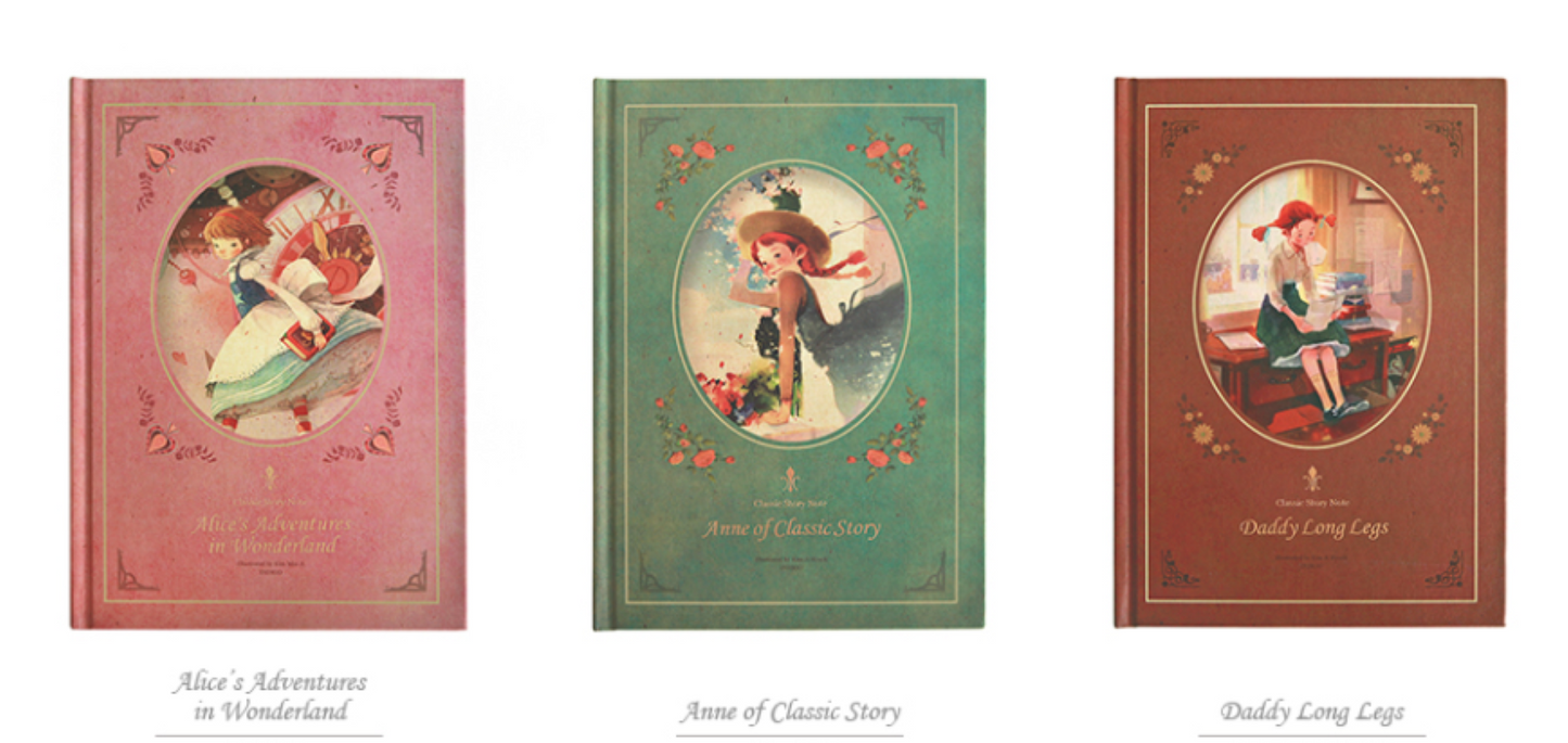 Hardcover Classic Story Note Book Journal - ZoocomingTree