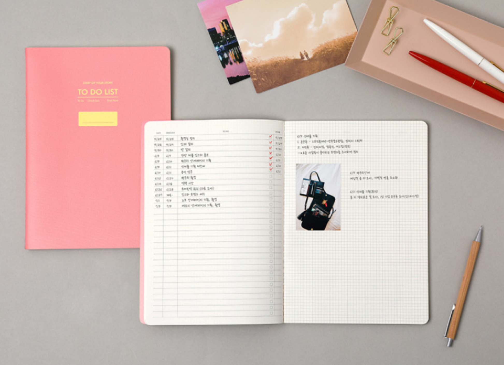 A5 Simple Weekly Planner, To Do List Notebook - ZoocomingTree