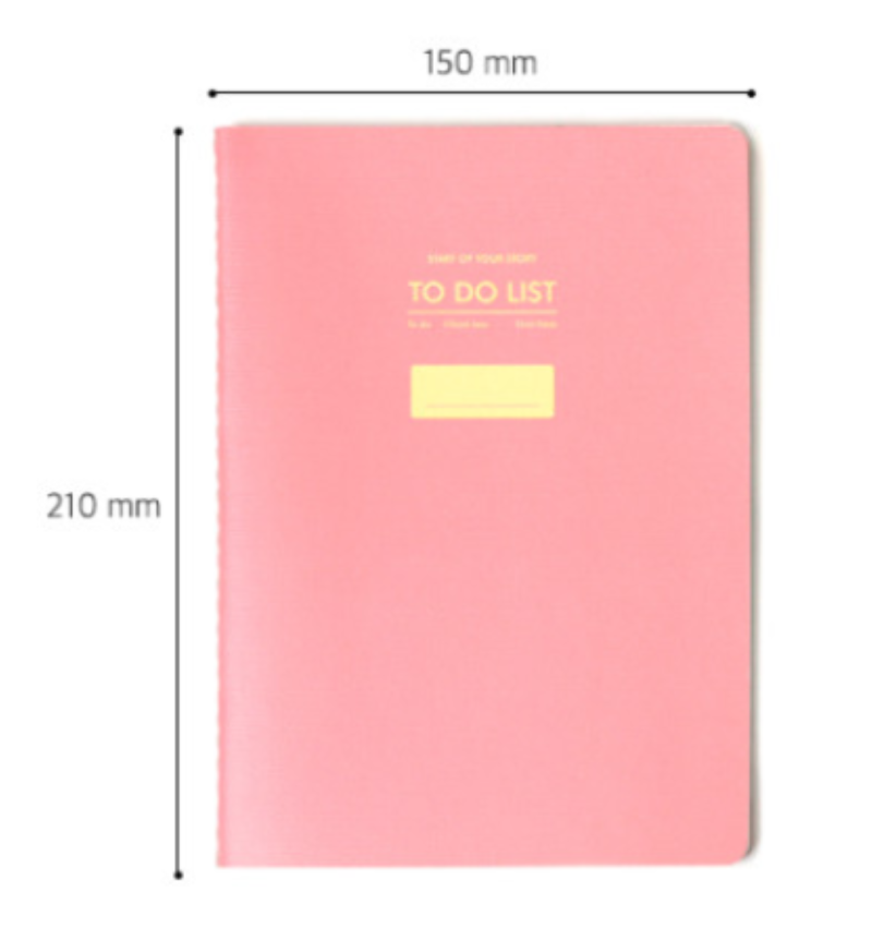 A5 Simple Weekly Planner, To Do List Notebook - ZoocomingTree