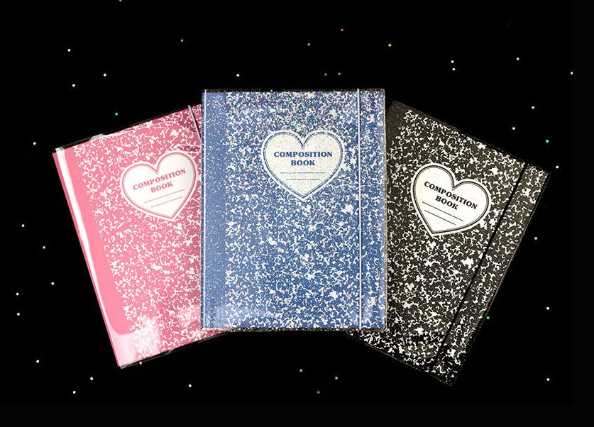 A5 25R Composition Hard Cover Binder - ZoocomingTree