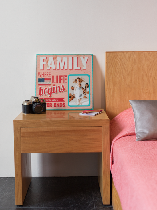 Family Tin Metal Sign Photo Frame - ZoocomingTree