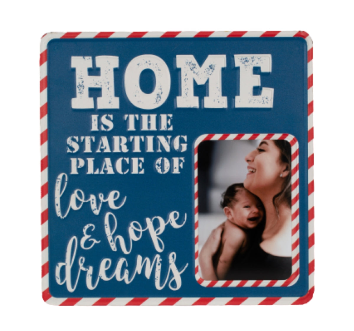Home Tin Metal Sign Photo Frame - ZoocomingTree