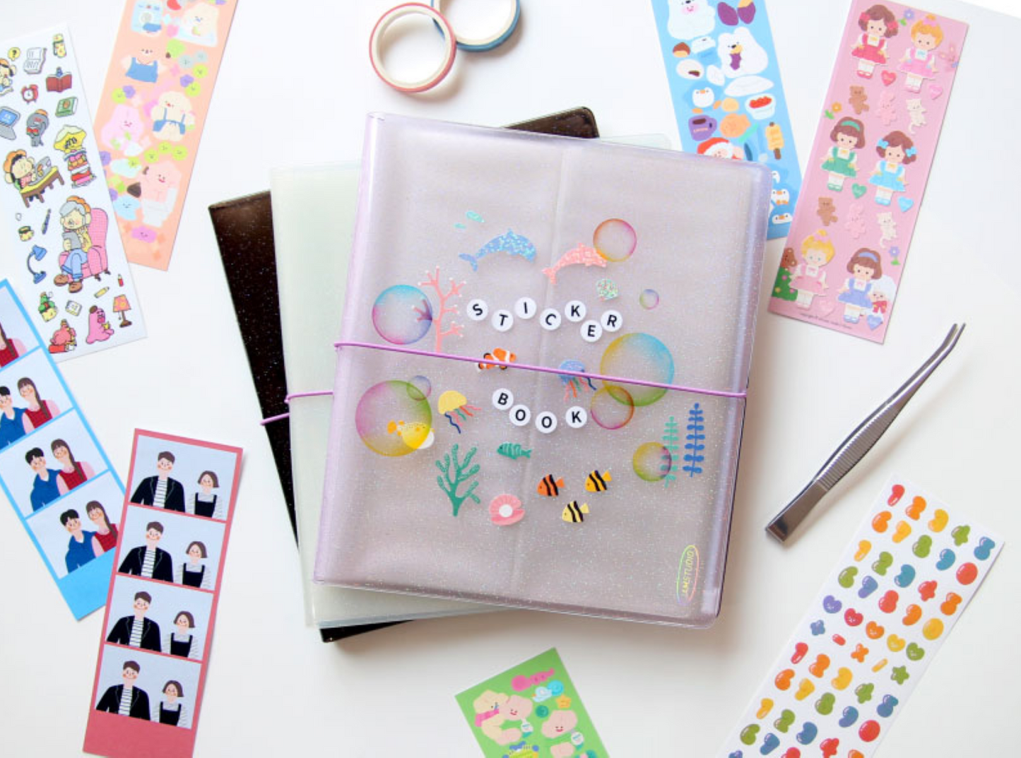 Seal Sticker Storage Album - ZoocomingTree