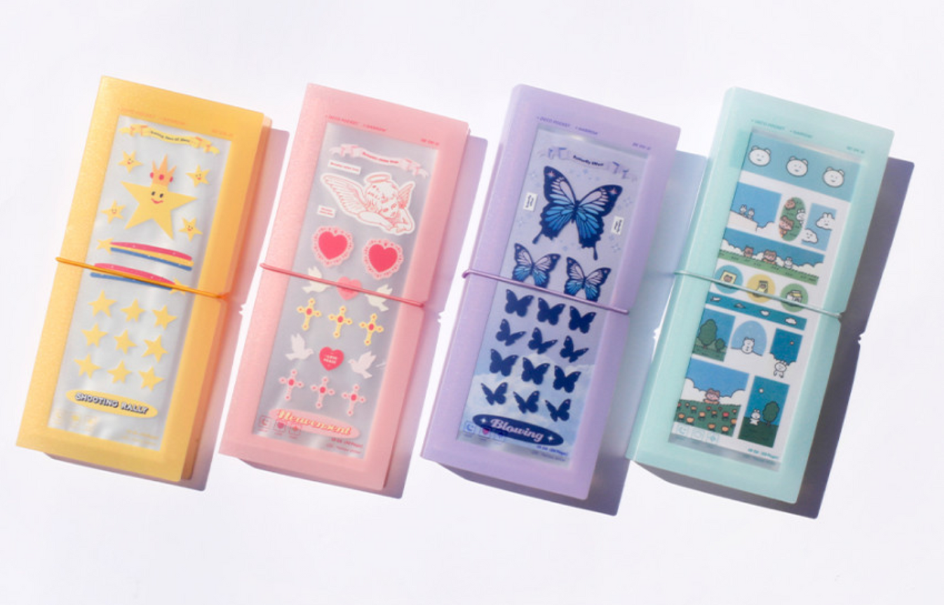 Deco Sticker Storage File Organizer | 80 Pages Sticker Album ...