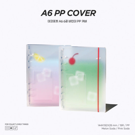 A6  Sticker Organizer Transparent Binder - ZoocomingTree