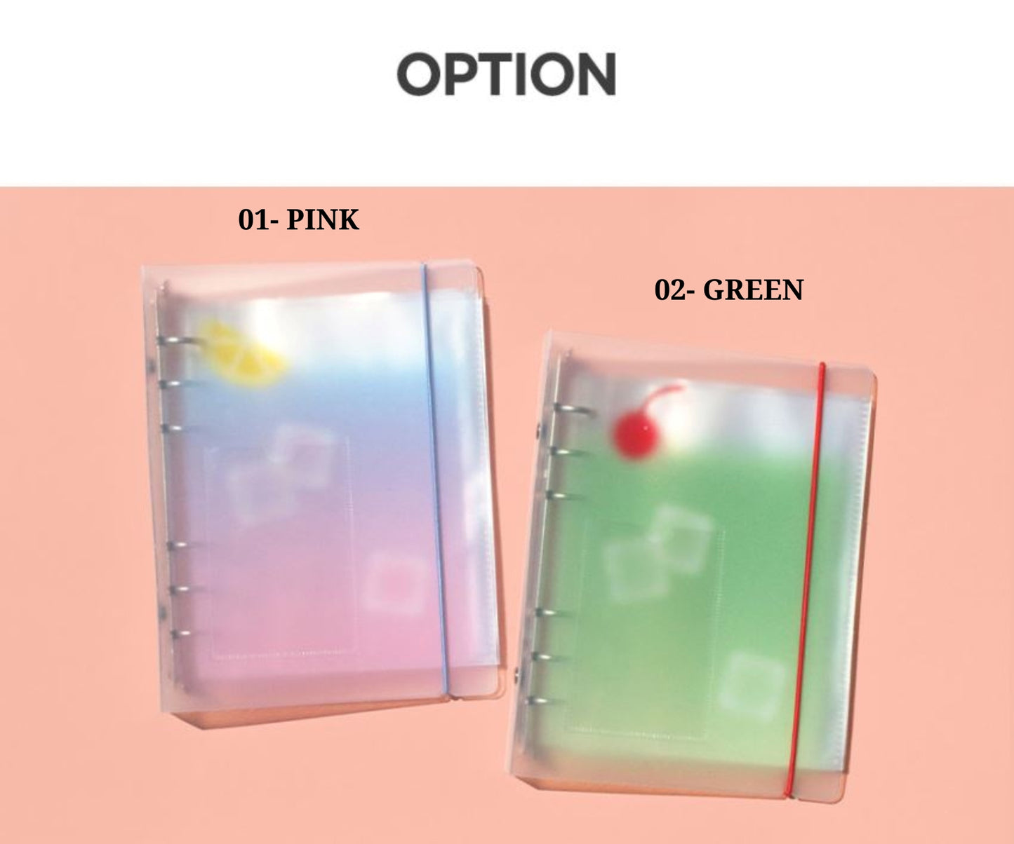 A6  Sticker Organizer Transparent Binder - ZoocomingTree