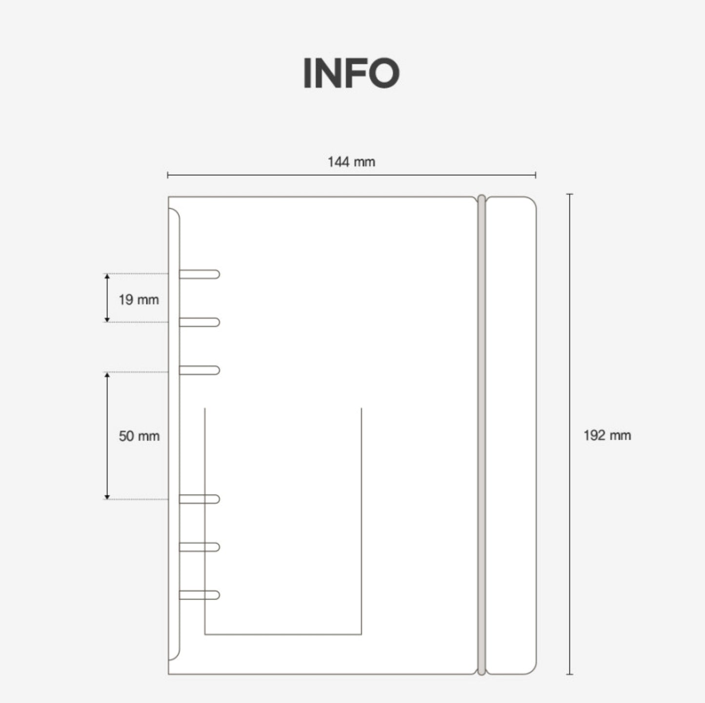 A6  Sticker Organizer Transparent Binder - ZoocomingTree