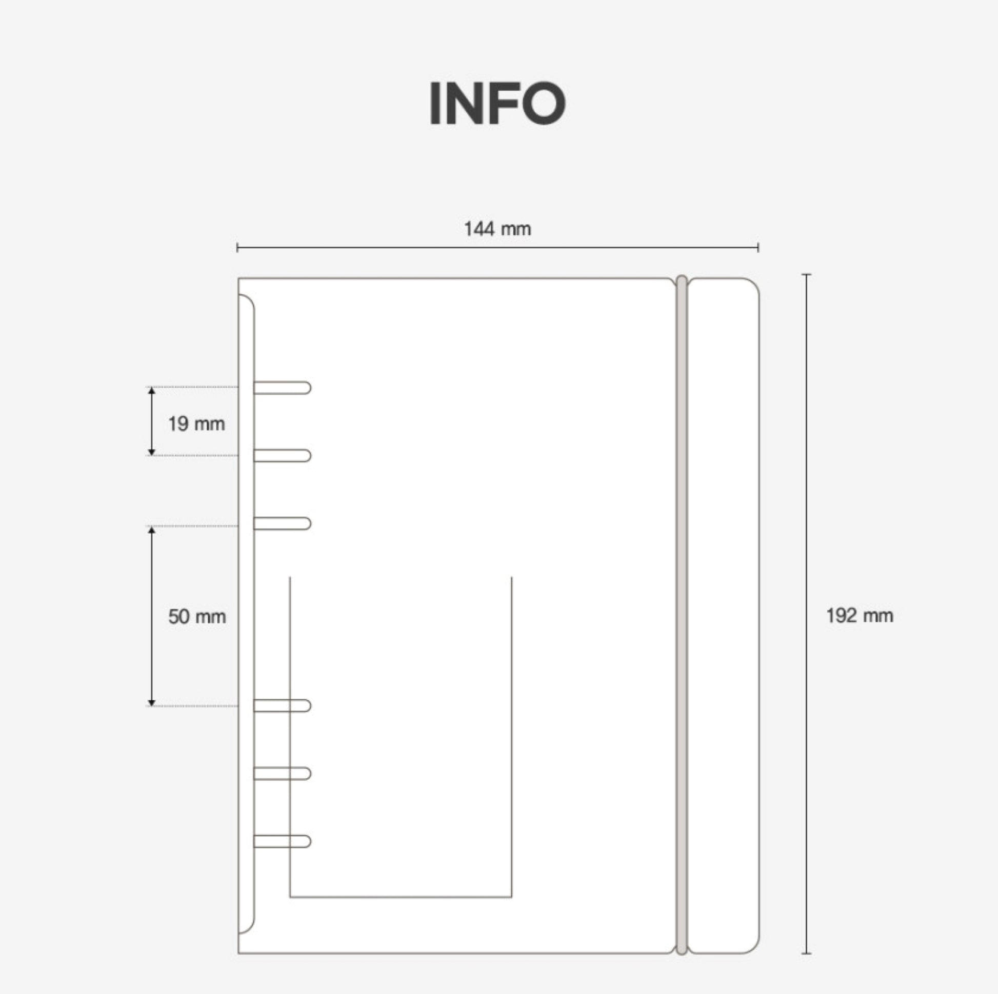 A6  Sticker Organizer Transparent Binder - ZoocomingTree