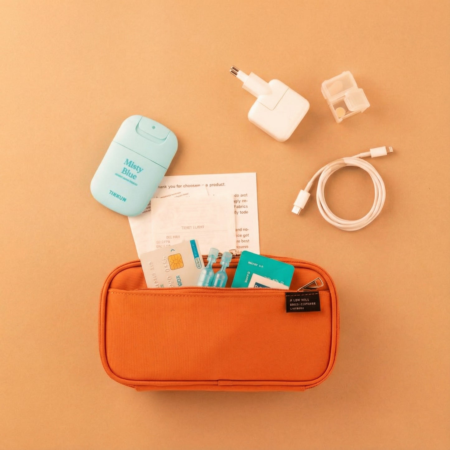 Durable Zipper Multi Pouch