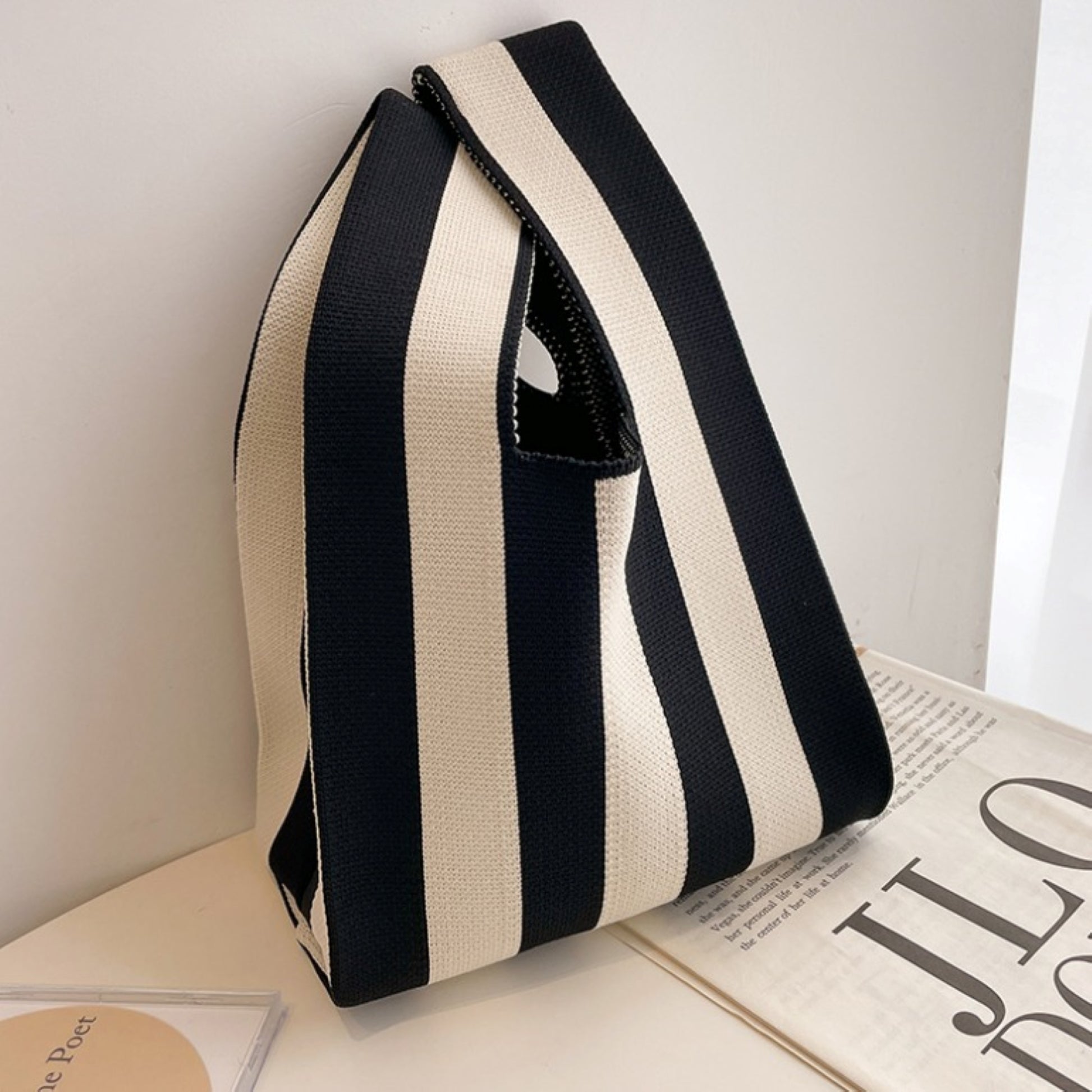 Women Stripe Knot Bag - ZoocomingTree