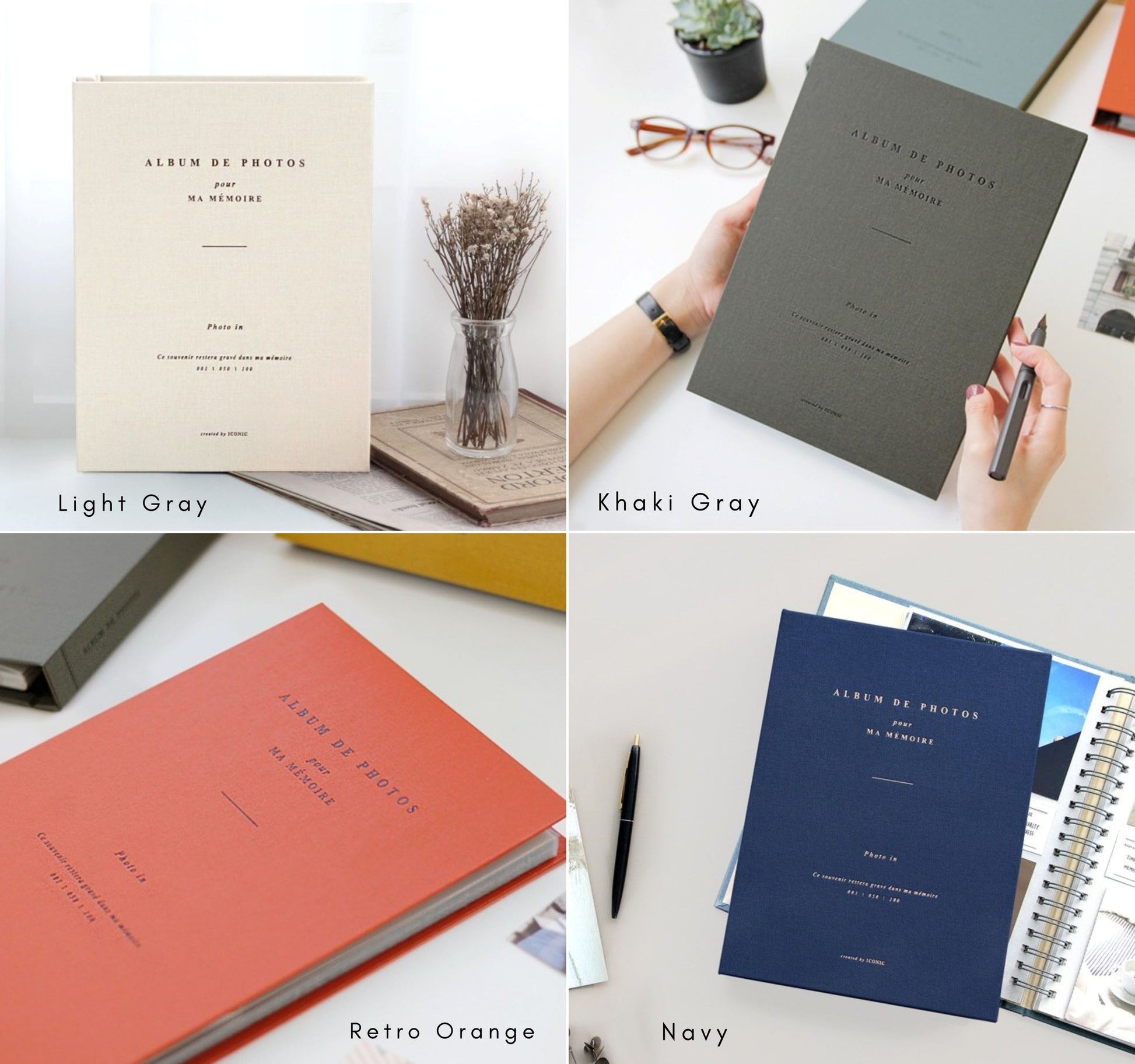 The [B] grade Vivid Photo Album 4X6 - ZoocomingTree