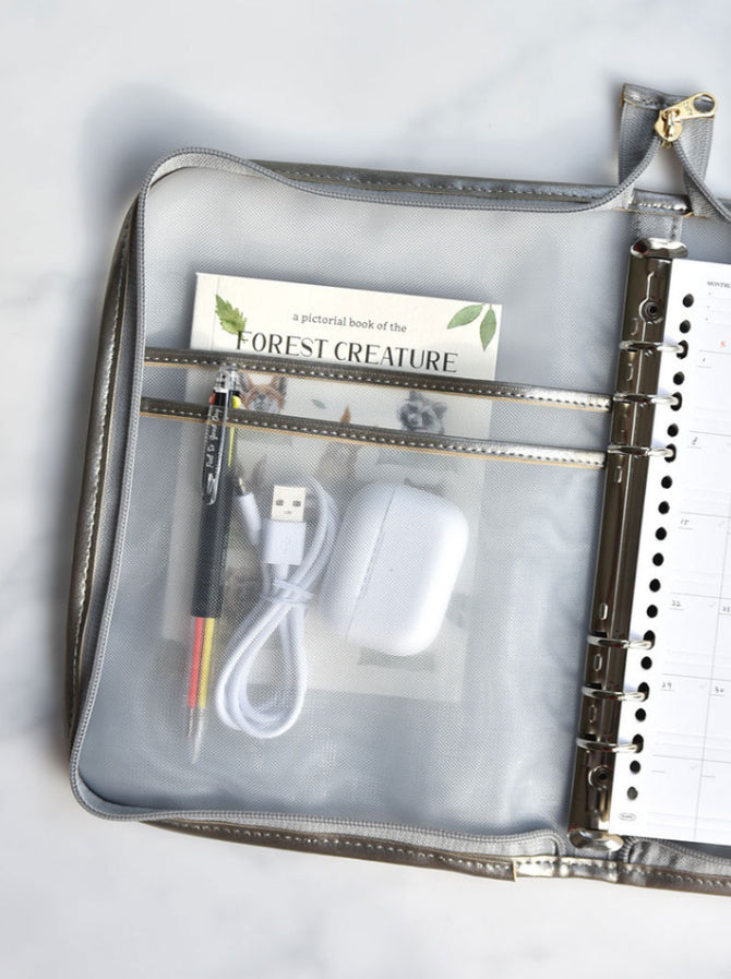 Air Mono Mesh A5 6 Ring Color Binder