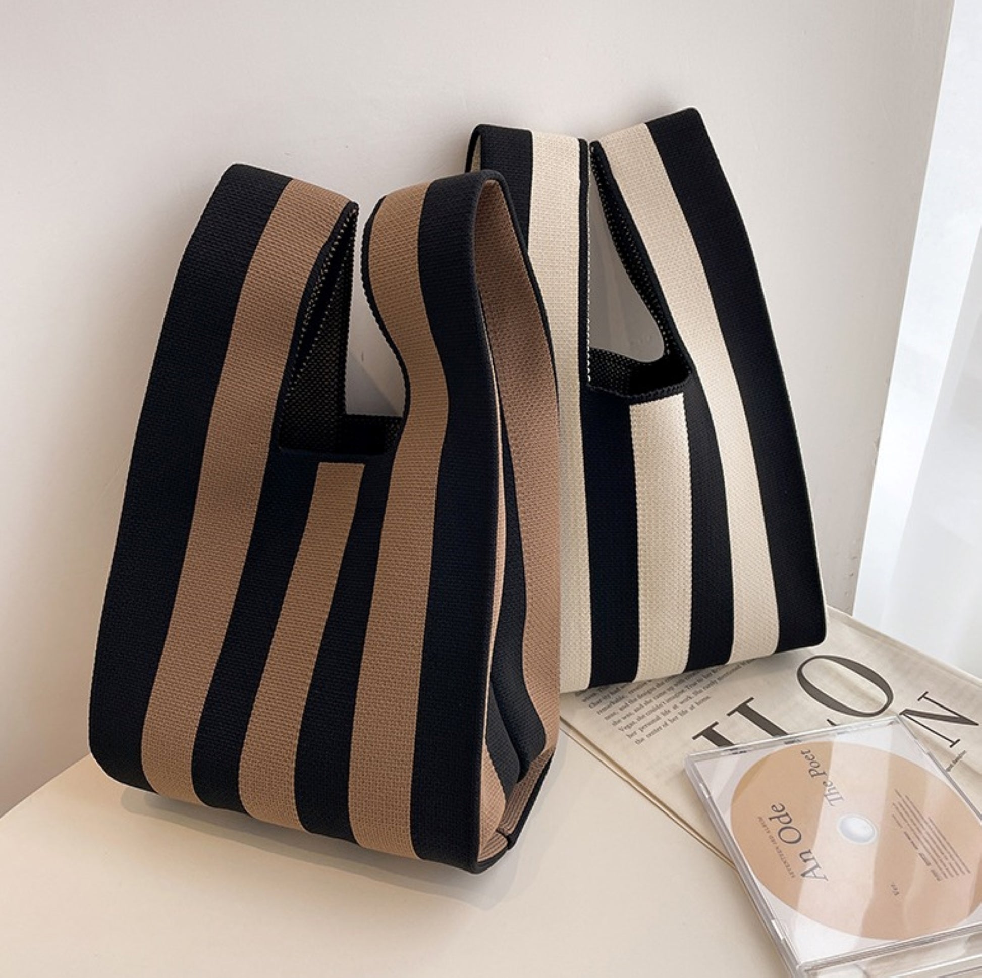 Women Stripe Knot Bag - ZoocomingTree