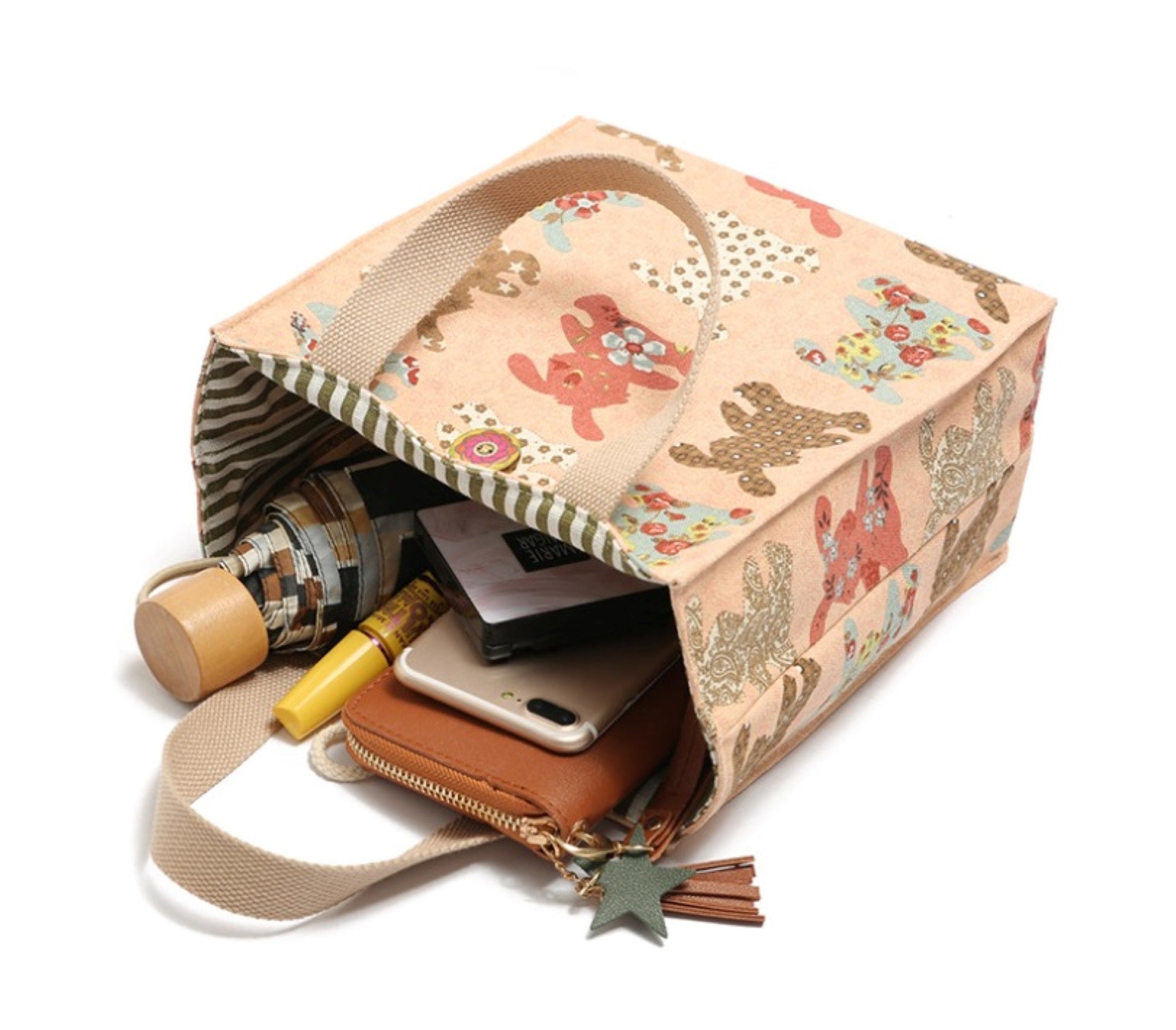 Canvas Lunch Tote bag - ZoocomingTree