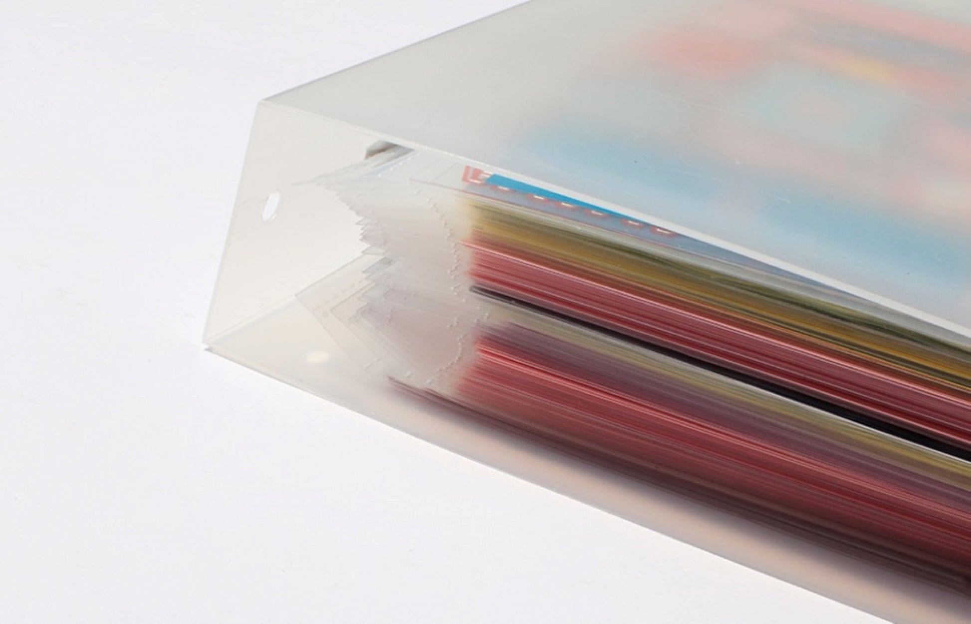 A5 Wide Sticker Organizer Transparent Binder - ZoocomingTree