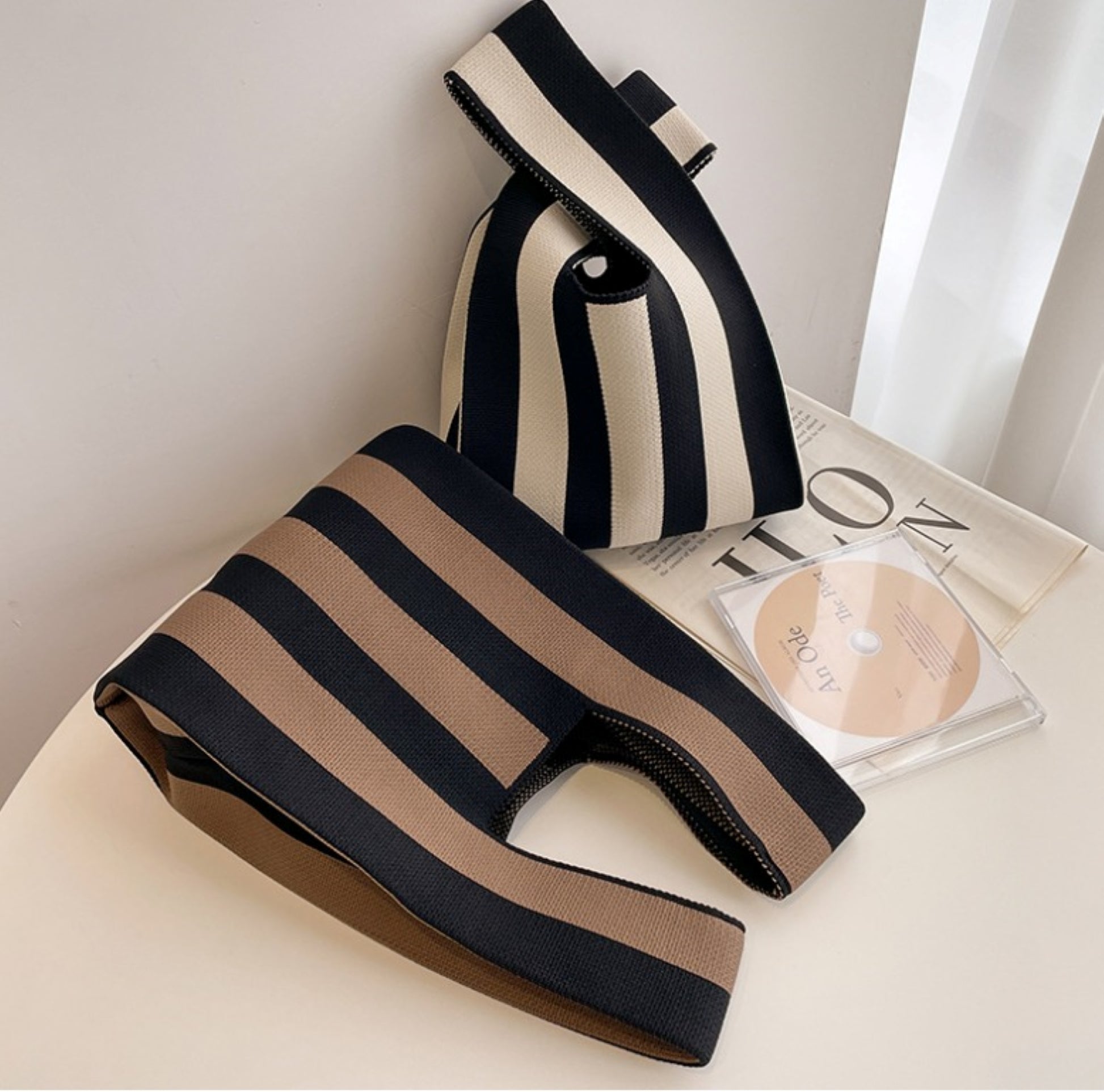 Women Stripe Knot Bag - ZoocomingTree