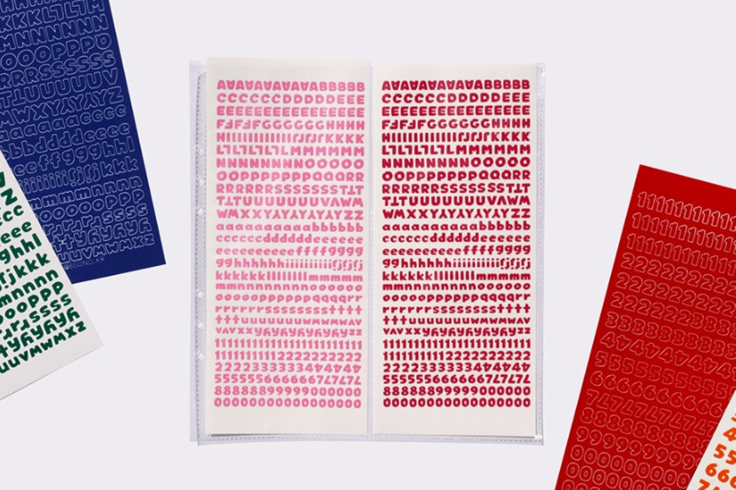 A5 Wide Sticker Refill Inserts - ZoocomingTree
