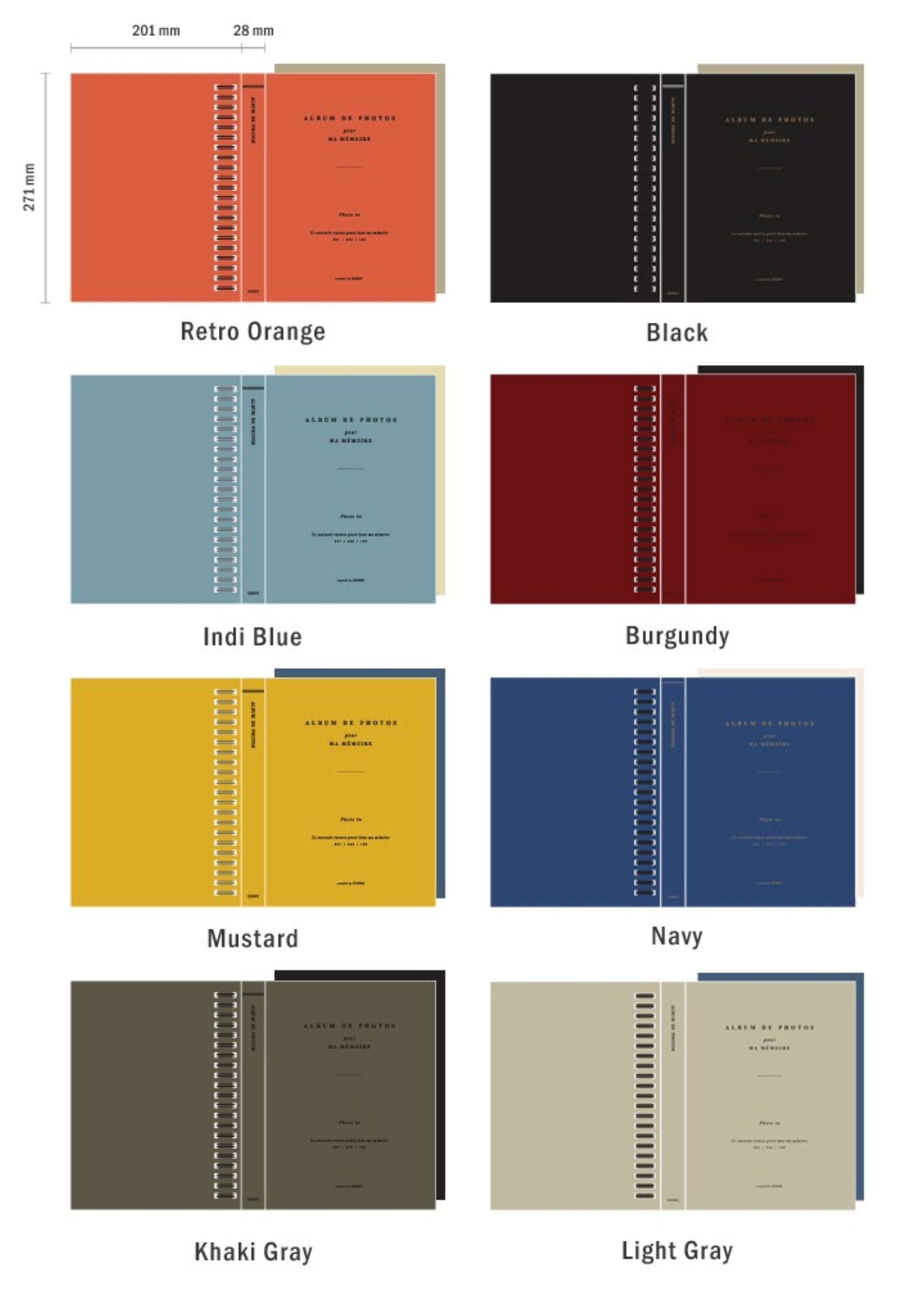 The [B] grade Vivid Photo Album 4X6 - ZoocomingTree