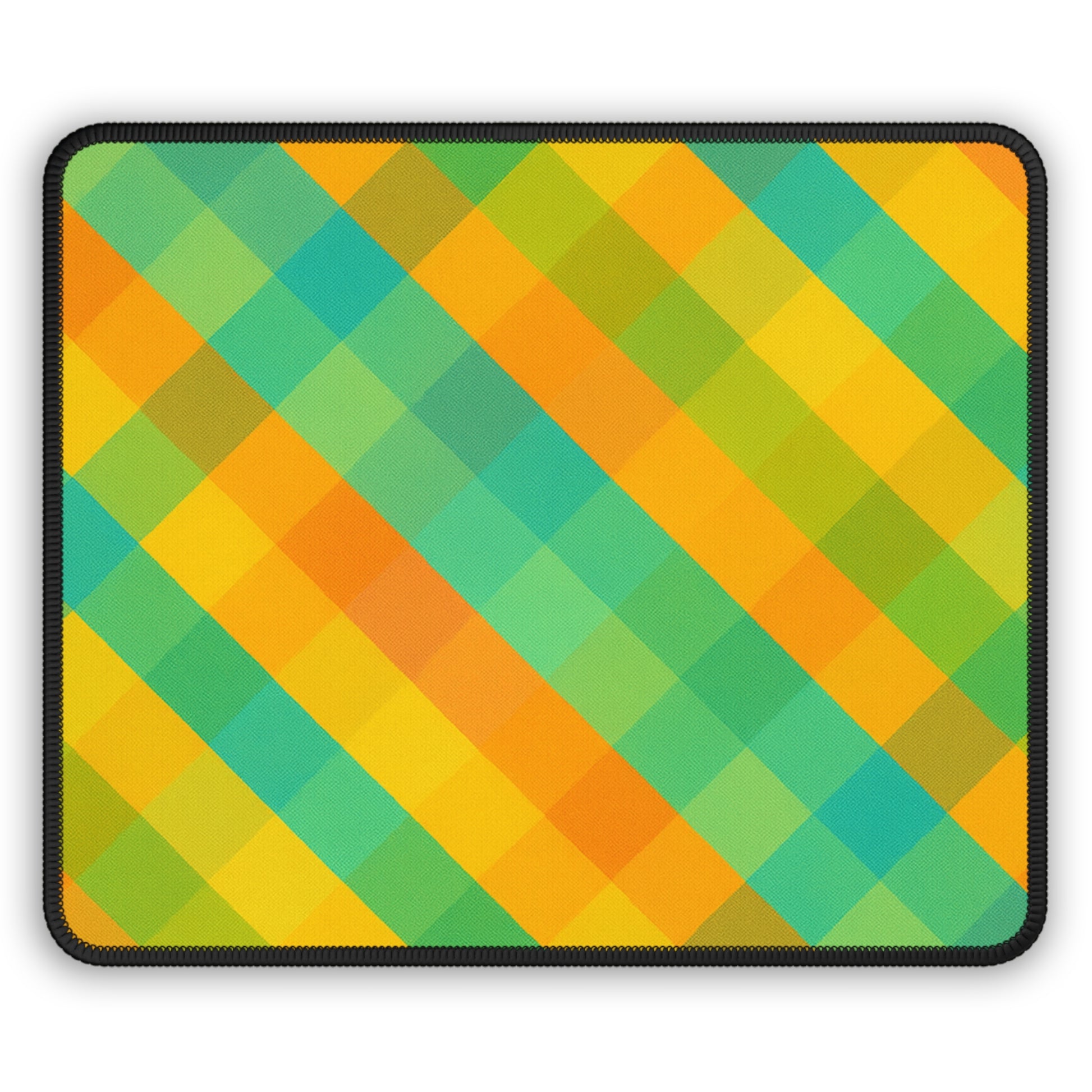 Madras-Inspired Plaid Gaming Mouse Pad - ZoocomingTree